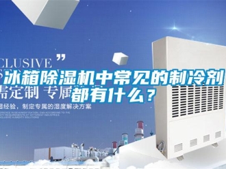 常見問題冰箱除濕機中常見的制冷劑都有什么？