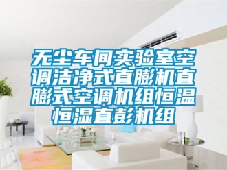 知識百科無塵車間實驗室空調(diào)潔凈式直膨機直膨式空調(diào)機組恒溫恒濕直彭機組