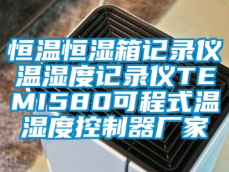 知識百科恒溫恒濕箱記錄儀溫濕度記錄儀TEMI580可程式溫濕度控制器廠家