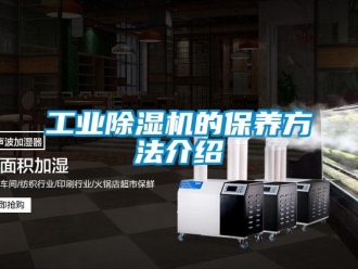 企業新聞工業除濕機的保養方法介紹
