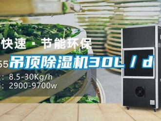 企業新聞吊頂除濕機30L／d