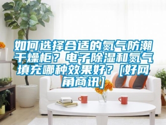 常見問題如何選擇合適的氮氣防潮干燥柜？電子除濕和氮氣填充哪種效果好？[好網角商訊]
