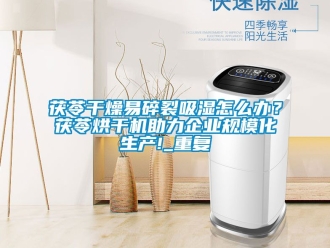 企業新聞茯苓干燥易碎裂吸濕怎么辦？茯苓烘干機助力企業規模化生產!_重復