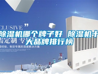企業(yè)新聞除濕機(jī)哪個(gè)牌子好 除濕機(jī)十大品牌排行榜