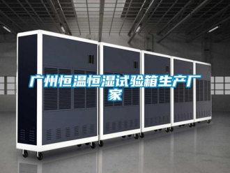 知識百科廣州恒溫恒濕試驗箱生產(chǎn)廠家