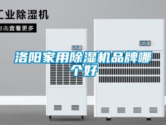 企業新聞洛陽家用除濕機品牌哪個好