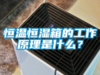 知識百科恒溫恒濕箱的工作原理是什么？