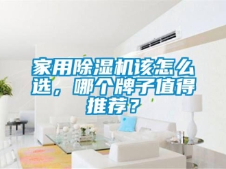 常見問題家用除濕機該怎么選，哪個牌子值得推薦？