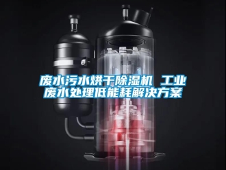 常見問題廢水污水烘干除濕機 工業廢水處理低能耗解決方案