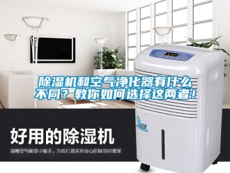 常見問題除濕機和空氣凈化器有什么不同？教你如何選擇這兩者！