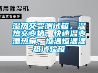 知識百科濕熱交變測試箱，濕熱交變箱，快速溫變濕熱箱，恒溫恒濕濕熱試驗箱