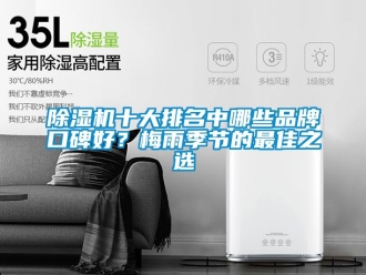 企業新聞除濕機十大排名中哪些品牌口碑好？梅雨季節的最佳之選