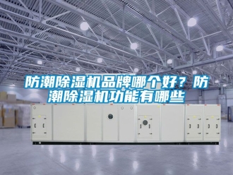 企業新聞防潮除濕機品牌哪個好？防潮除濕機功能有哪些