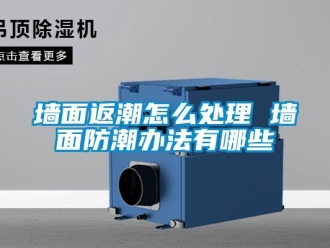 常見問題墻面返潮怎么處理 墻面防潮辦法有哪些