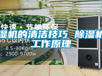 企業新聞除濕機的清潔技巧 除濕機的工作原理