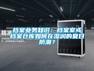 企業新聞檔案業務知識：檔案室或檔案倉庫如何在濕潤的夏日防潮？