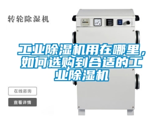 常見問題工業除濕機用在哪里，如何選購到合適的工業除濕機