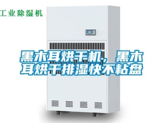 行業(yè)新聞黑木耳烘干機(jī)，黑木耳烘干排濕快不粘盤(pán)
