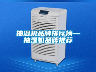 企業新聞抽濕機品牌排行榜—抽濕機品牌推薦
