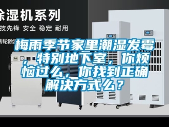 企業新聞梅雨季節家里潮濕發霉，特別地下室，你煩惱過么，你找到正確解決方式么？