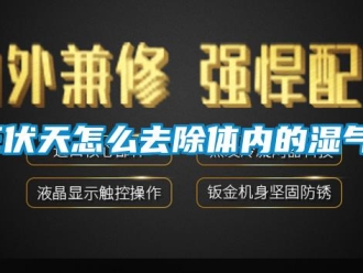 常見問題三伏天怎么去除體內的濕氣？