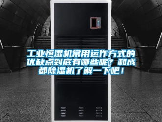 常見問題工業恒濕機常用運作方式的優缺點到底有哪些呢？和成都除濕機了解一下吧！