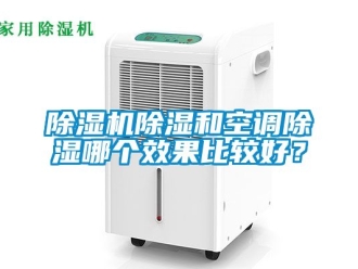 企業新聞除濕機除濕和空調除濕哪個效果比較好？