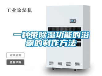 企業新聞一種帶除濕功能的浴霸的制作方法