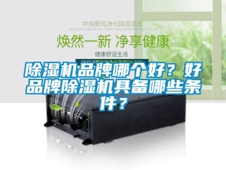 企業新聞除濕機品牌哪個好？好品牌除濕機具備哪些條件？