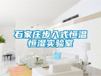 知識百科石家莊步入式恒溫恒濕實驗室