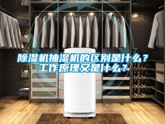 企業新聞除濕機抽濕機的區別是什么？工作原理又是什么？