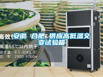 常見問題安徽 合肥 供應(yīng)高低溫交變試驗箱