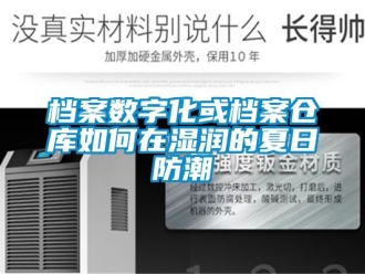 企業新聞檔案數字化或檔案倉庫如何在濕潤的夏日防潮
