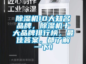 企業新聞除濕機10大知名品牌，除濕機十大品牌排行榜，最佳答案，都了解一下！
