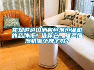 知識百科你知道進口酒窖恒溫恒濕機的品牌嗎？推薦它。恒溫恒濕機哪個牌子好？