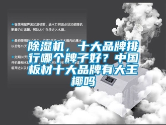 企業新聞除濕機，十大品牌排行哪個牌子好？中國板材十大品牌有大王椰嗎