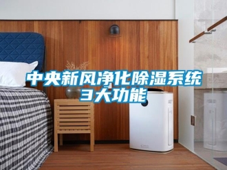 知識百科中央新風凈化除濕系統3大功能