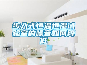 知識百科步入式恒溫恒濕試驗室的噪音如何降低
