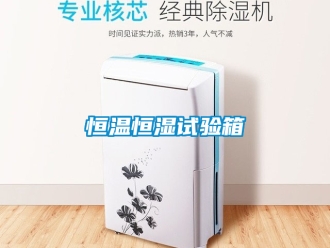 知識百科恒溫恒濕試驗箱