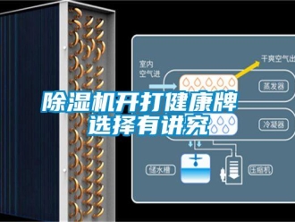 常見問題除濕機開打健康牌 選擇有講究