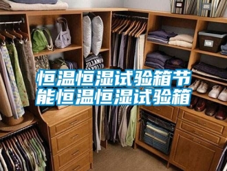 知識百科恒溫恒濕試驗箱節能恒溫恒濕試驗箱