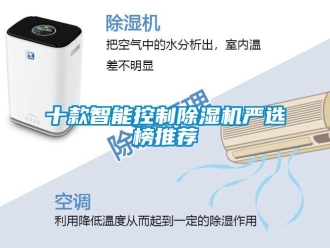 行業(yè)新聞十款智能控制除濕機嚴(yán)選榜推薦