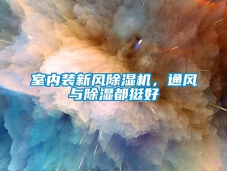 知識百科室內裝新風除濕機，通風與除濕都挺好