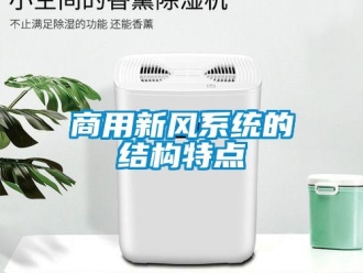 知識(shí)百科商用新風(fēng)系統(tǒng)的結(jié)構(gòu)特點(diǎn)