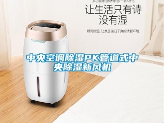 知識(shí)百科中央空調(diào)除濕PK管道式中央除濕新風(fēng)機(jī)