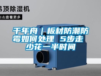 常見問題千年舟｜板材防潮防霉如何處理 5步走 少花一半時間