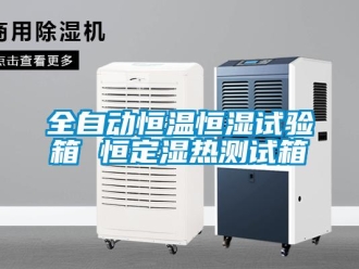 知識百科全自動恒溫恒濕試驗箱 恒定濕熱測試箱