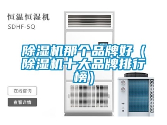 企業新聞除濕機那個品牌好（除濕機十大品牌排行榜）