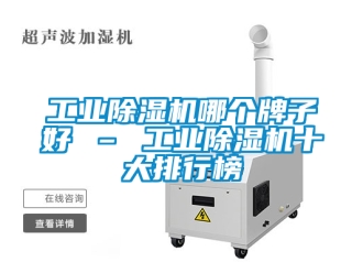 常見(jiàn)問(wèn)題工業(yè)除濕機(jī)哪個(gè)牌子好 – 工業(yè)除濕機(jī)十大排行榜