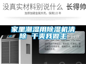 行業新聞家里潮濕用除濕機清除 干爽我做主